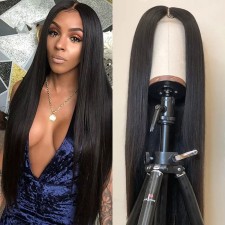 Centre Part Long Straight Wigs BMJF-010F