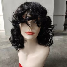 Short Bangs Afro Curly Wigs BMJF-K06