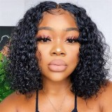 Deep Wave T Part Short Curly Wigs BMJF-K11