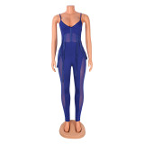 Mesh Sexy Sling Jumpsuit GOSD-OS6161
