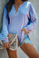 Casual Loose Long Sleeve Sweatshirt Top MK-3125