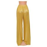 Casual Solid Wide Leg Pants GOSD-1295