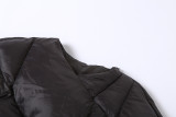 Winter Warm Long Sleeve Padded Cotton Short Coat XEF-19528
