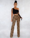 Leopard Print Casual Pants YFS-Q810