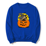Plus Size Halloween Print Sweatshirts Tops YH-5279