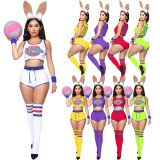 Halloween Tank Tops And Shorts 2 Piece Sets Without Accessories YFS-910