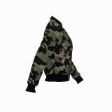 Fashion Long Sleeve Camouflage Coat SMR-8262