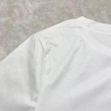 Printed Short Sleeve Slit Hem And Pants Two Piece Set SHD-9387
