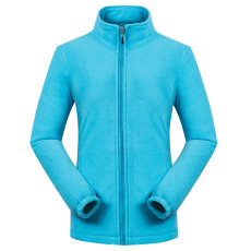 Plus Size Thickened Warm Zipper Fleece Coat MAE-M839