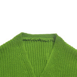 Plus Size Casual Long Cardigan Sweater Coat MUE-7113