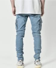 Men's Casual Skinny Side Pocket Pencil Jeans XCFF-L0066