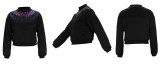 Fleece Sequins Fashion Sweatshirt XHSY-19488