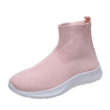 Fashion Short Knit Sock Boots TWZX-770