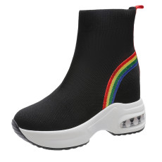 Casual Sport Rainbow Short Socks Shoes TWZX-563