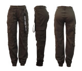 Fashion Multi-Pocket Slim Pant HSF-2644