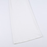Casual Slim Solid Color Sling Jumpsuit GLRF-30801