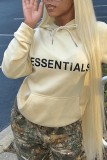 Fashion Trend Letters Hooded Sweatshirt GSMJ-1100