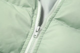 Stand Collar Warm Short Down Jacket Skirt 2 Piece Set GYME-22834