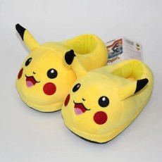 Pikachu Cute Home Warm Plush Slippers GJCF-L049