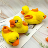 Baby Small Yellow Duck Home Plush Slippers GJCF-L126