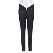 Fashion Zipper Casual Pants GBTF-7555