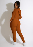 Casual Long Sleeve Hooded And Pant Sport Suit YD-1165