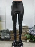 Sexy Skinny Split PU Leather Pant GSMJ-6853