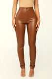 Tight PU Leather Pencil Pants GWDS-221023