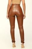 Tight PU Leather Pencil Pants GWDS-221023