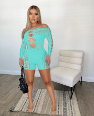 Off Shoulder Sexy Hollow Rompers ME-8279