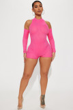 Rib Sexy Solid Rompers ME-8288