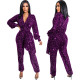 Sexy V-neck Long Sleeve Jumpsuit SMR-10826