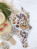 Sext Printed One-Piece Swimsuit CSYZ-C110Q
