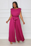 Casual Sleeveless Loose Wide Leg Jumpsuit GYLY-9913