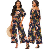 Casual Fashion Print Jumpsuits SMR-11407