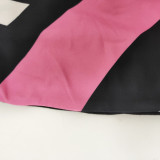 Sexy Fashion Print Flared Sleeve Midi Dress SMR-11514