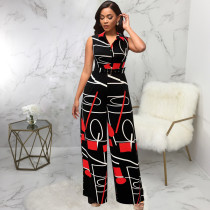 Print Sleeveless Wide Leg Jumpsuit SMR-10686_1