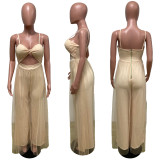 Sexy Sling Hollow Jumpsuit GFDY-1100