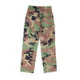 Camouflage Print High Waist Pants SH-390510