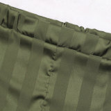 Casual Stripe Loose Pant HNIF-7065