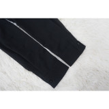 See-through Solid Chiffon Long Shirt And Shorts Two Piece Set YF-10501