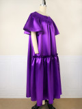 Plus Size Fashion Loose Dress GKEN-221152