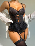 Body Shaping Lace Sexy Erotic Lingerie Bodysuit GAXL-10046