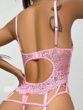 Lace Sexy See-Through Erotic Lingerie Set GAXL-10160