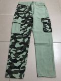 Camouflage Patchwork Pocket Casual Pants XCFF-366