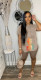 Plus Size Fashion Print O Neck Two Piece Shorts Set WAF-77590226