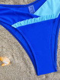 Sexy Color Blocking Bikinis Two Piece Swimsuit CASF-6593