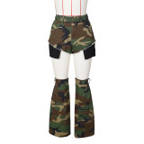 Camouflage Short Pant Leg Cover Three Piece Set  ZSD-0600