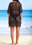 Sexy Mesh Sun Protection Beach Dress SMR-11993