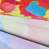 Plus Size Colorful Print Long Sleeve Shirt Dress HNIF-TK018